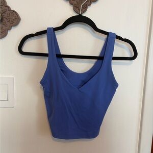 lululemon athletica Blue Tank Top
